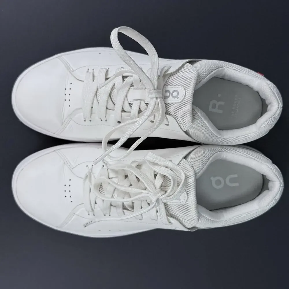 On The Roger Advantage Sneakers In All White Women’s 9.5 Size US